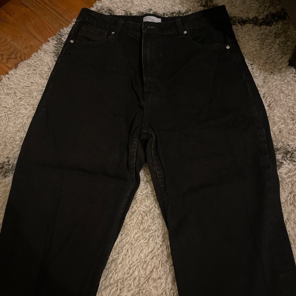 Bershka Black Olivia Mom Jeans